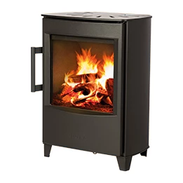 Contemporary stoves MINI 2 NOIR