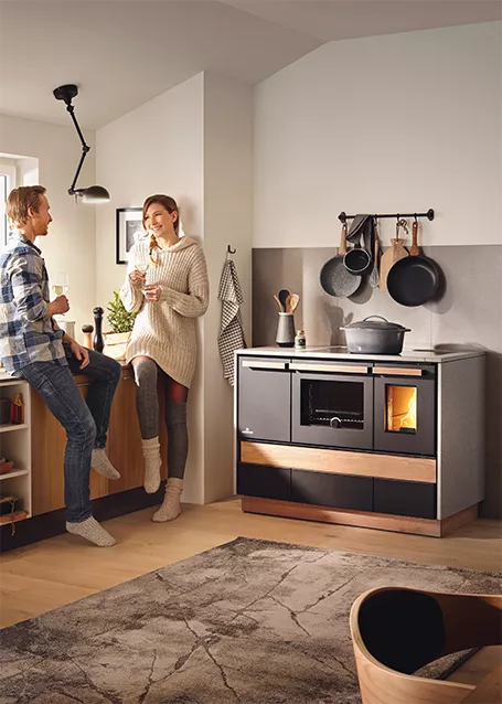 La cuisinière Alpin avec plaque vitrocéramique ALPINSD